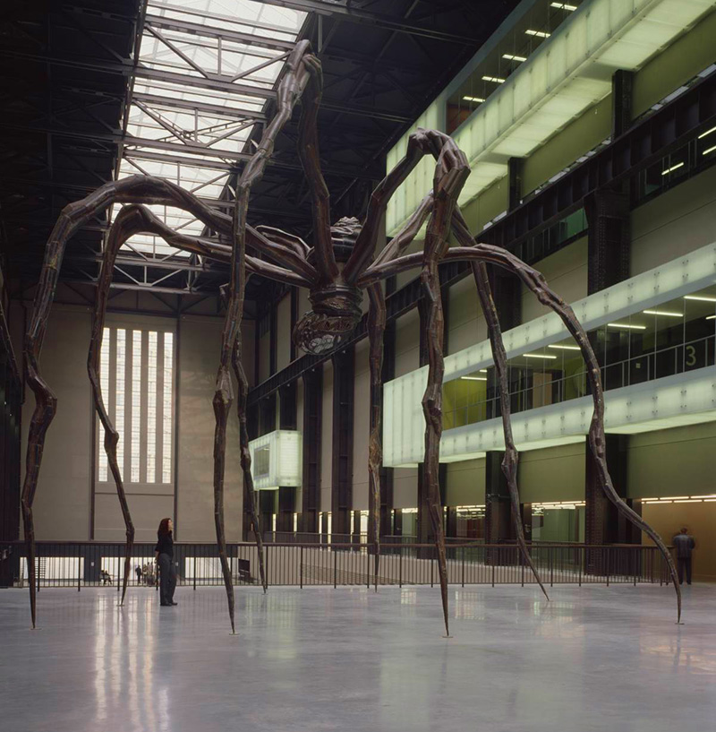 "Maman", les araignées-sculptures de Louise Bourgeois dans le monde Tate_m10