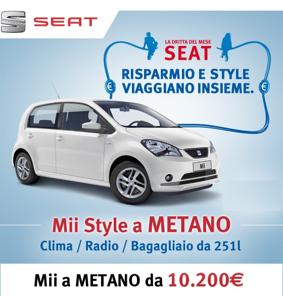 Seat Mii a Metano Auto_m14