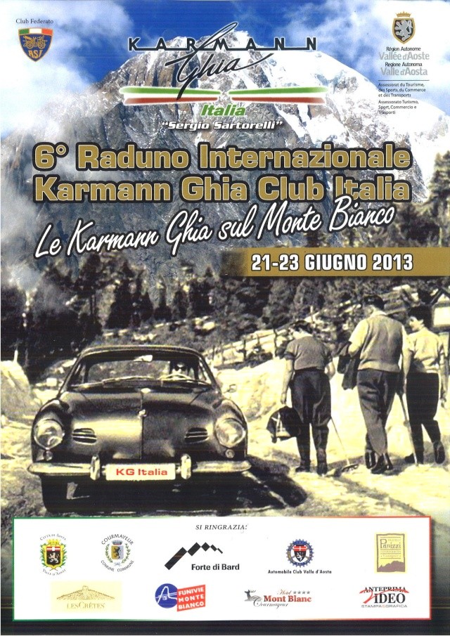 Monte Bianco - Le Karmann Ghia 21/6/2013 - 23/6/2013 Eventi24