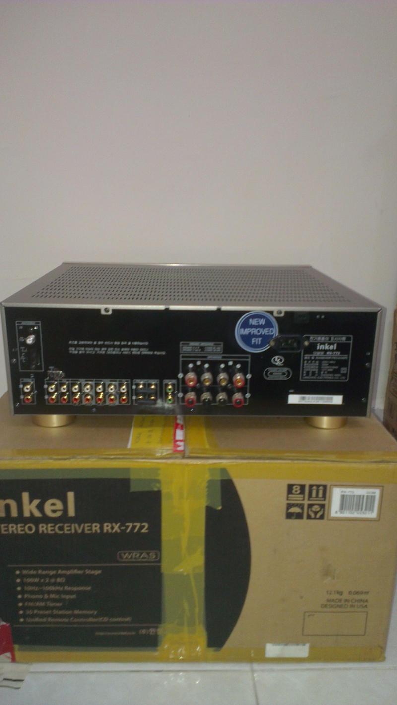 Inkel RX 772 Stereo Amplifier/Receiver Imag0611