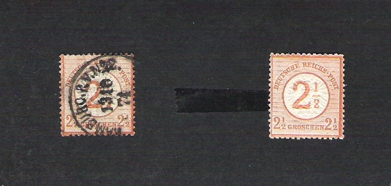 deutsches - Deutsches Reich 1872 bis 1874 - Brustschildausgaben - Seite 2 Dr2910