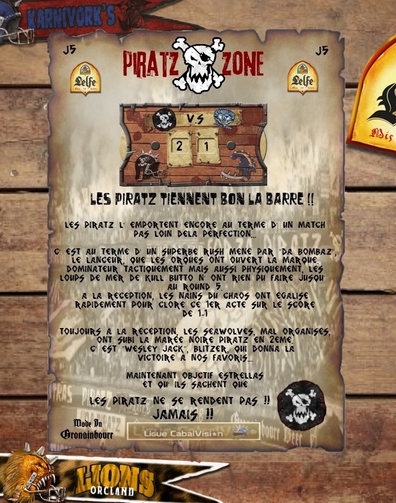 [Tony][Orques][Da Piratz] - Page 5 J510