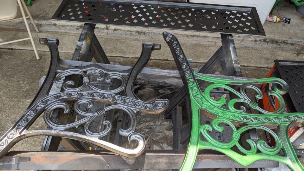 Cast Iron Bench/Chair project Ch310