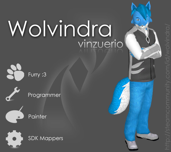 Hi, I'm the Blue Wolf, "Wolvindra Vinzuerio" Le_id10