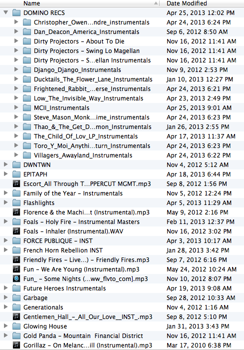 I have OVER 14GB of AWESOME, HQ INSTRUMENTALS! Email me. Instru11