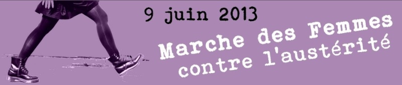 Marche des femmes contre l'austérité, 9 juin 2013 (Femmes contre austérité) Marche10