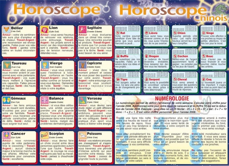 Horoscope, choisissez le votre Mimoun13