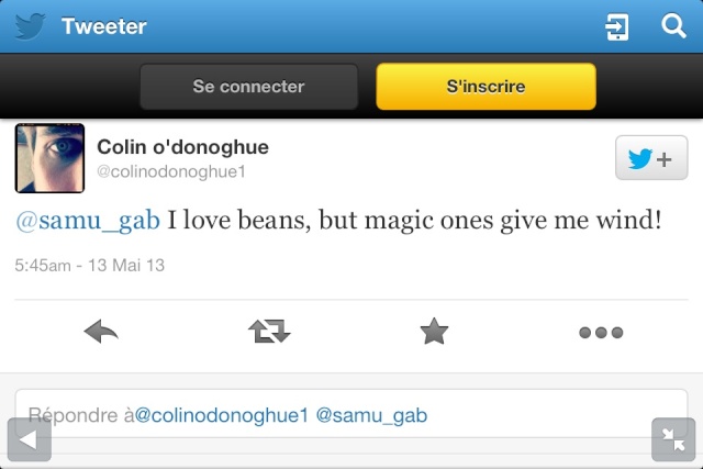 Colin O'Donoghue twitter Tweeth10
