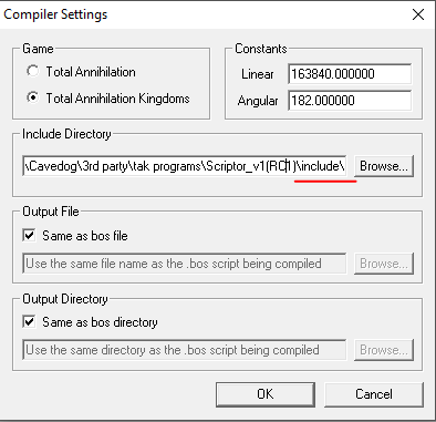 How to Set Up Scriptor Compil11