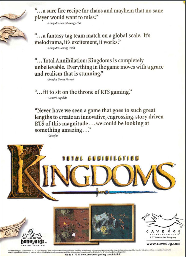 Reviews - How TA:Kingdoms was seen Taking10