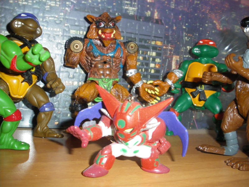 Teenage Mutant Ninja Turtles Tartarughe Mutanti TMNT Raffaello Michelangelo Splinter Razhar Donatello Robot Imgp0013
