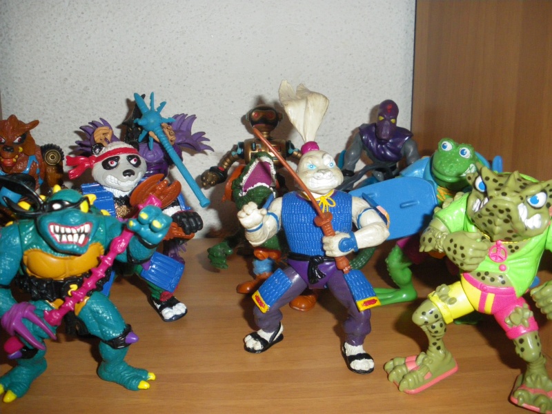FANTASTICO lotto Tartarughe Ninja Turtles con armi DA PAURA Imgp0022