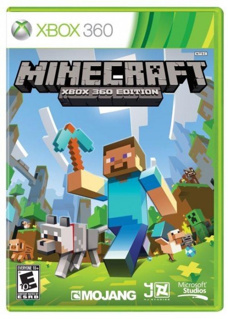 Lanzamiento de Minecraft para Xbox 360 en formato físico/disco Minecr10