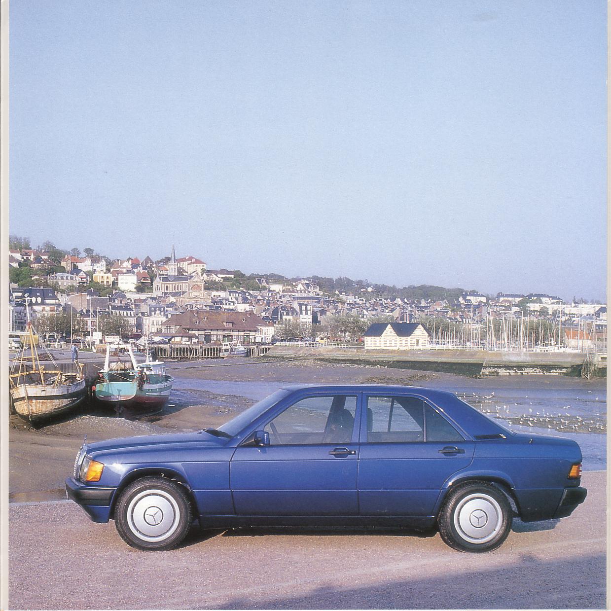 (W201): Catálogo edição especial Azzurro 190E 2.0 - francês  1a05d910