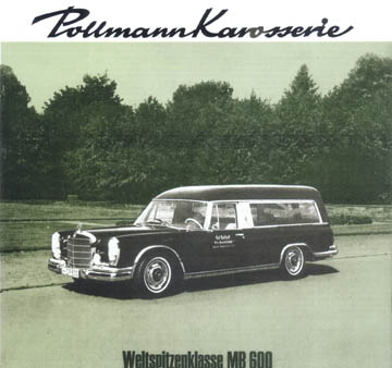 (W100): A versão carro de funerária da Pollmann 7e843710