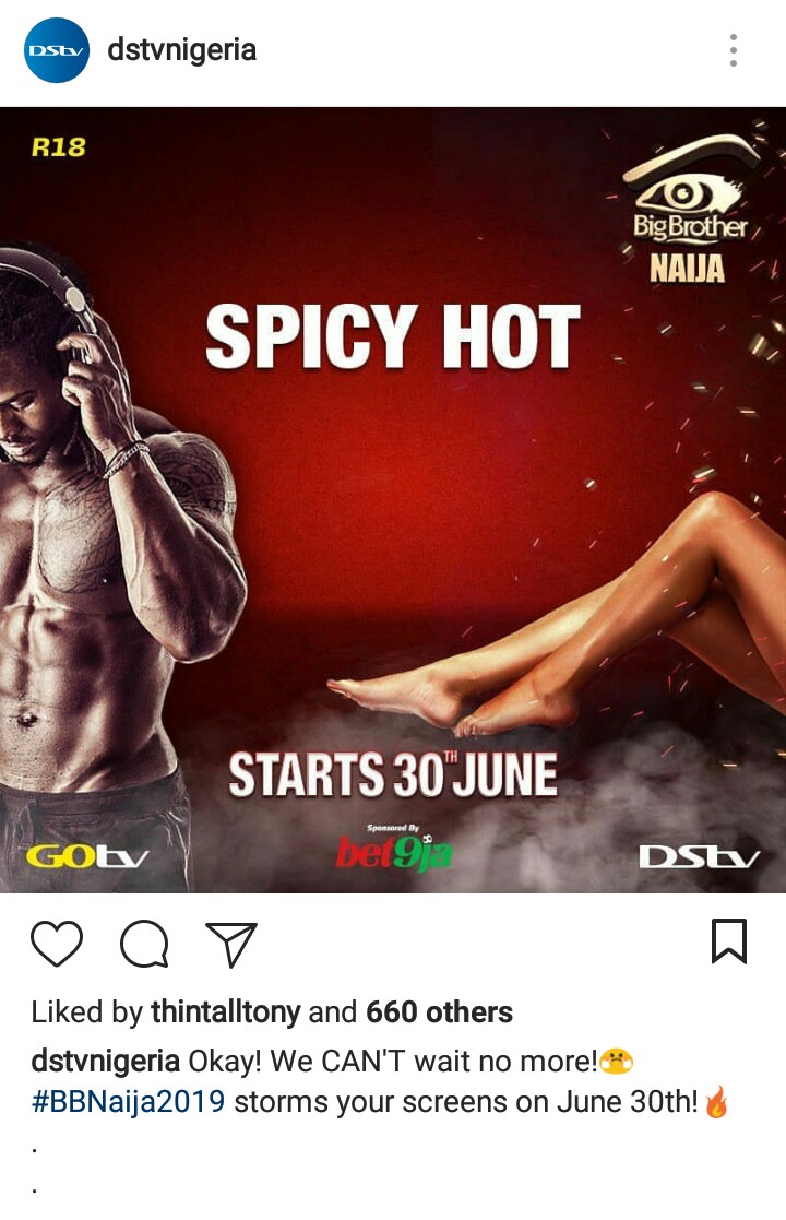 BBNaija: Big Brother Naija 2019 Starts June 30th  95423410