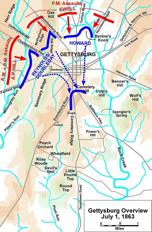 La bataille de Gettysburg 800px-14