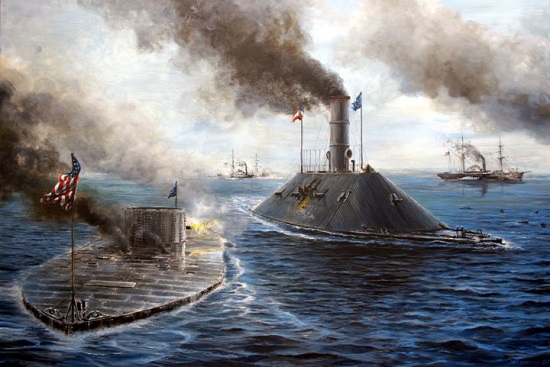 Duel entre le CSS ALABAMA et le USS KEARSAGE au large de CHERBOURG  19 JUIN 1864 - Page 2 Hampto10