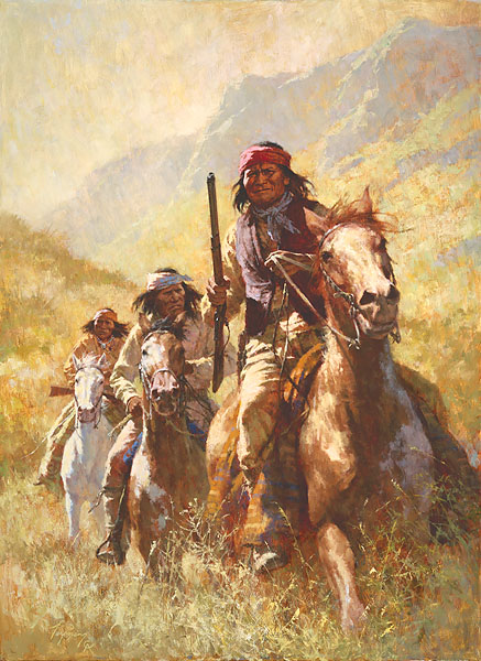 4 septembre 1886: Geronimo se rend aux troupes américaines.  Legend10