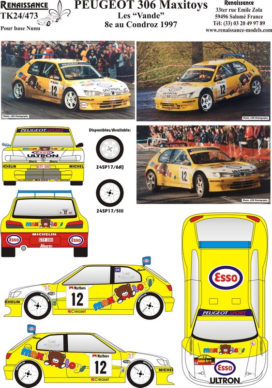 306 maxi - Peugeot 306 maxi  Maxitoys  Vandewauver - Vandershueren - Page 4 01_1342