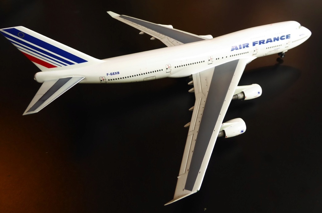 Boeing 747-400 Combi, Air France. Hasegawa 1/200. P1070612