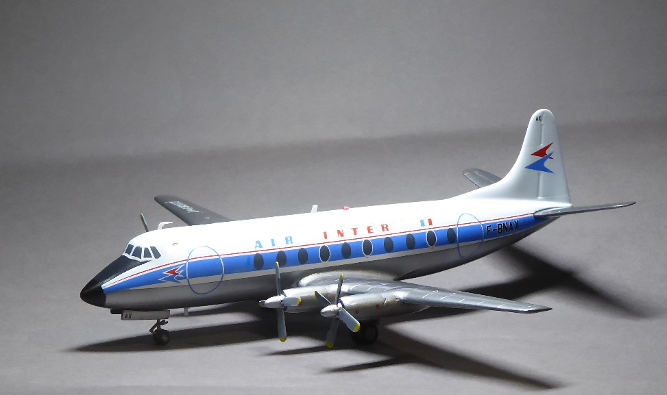 Vickers Viscount, Air Inter, 1/144, F-Resin P1080510