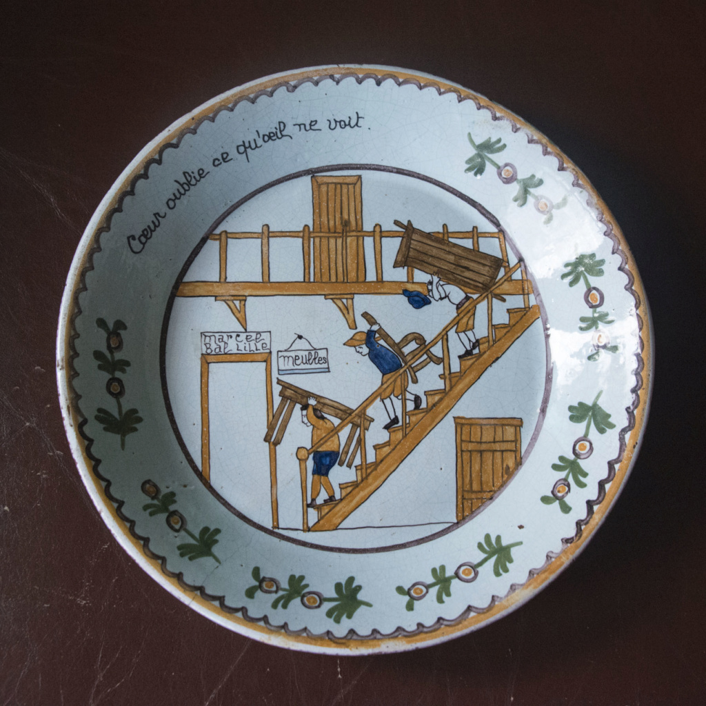 Interesting French Plate - does anybody recognise? French11