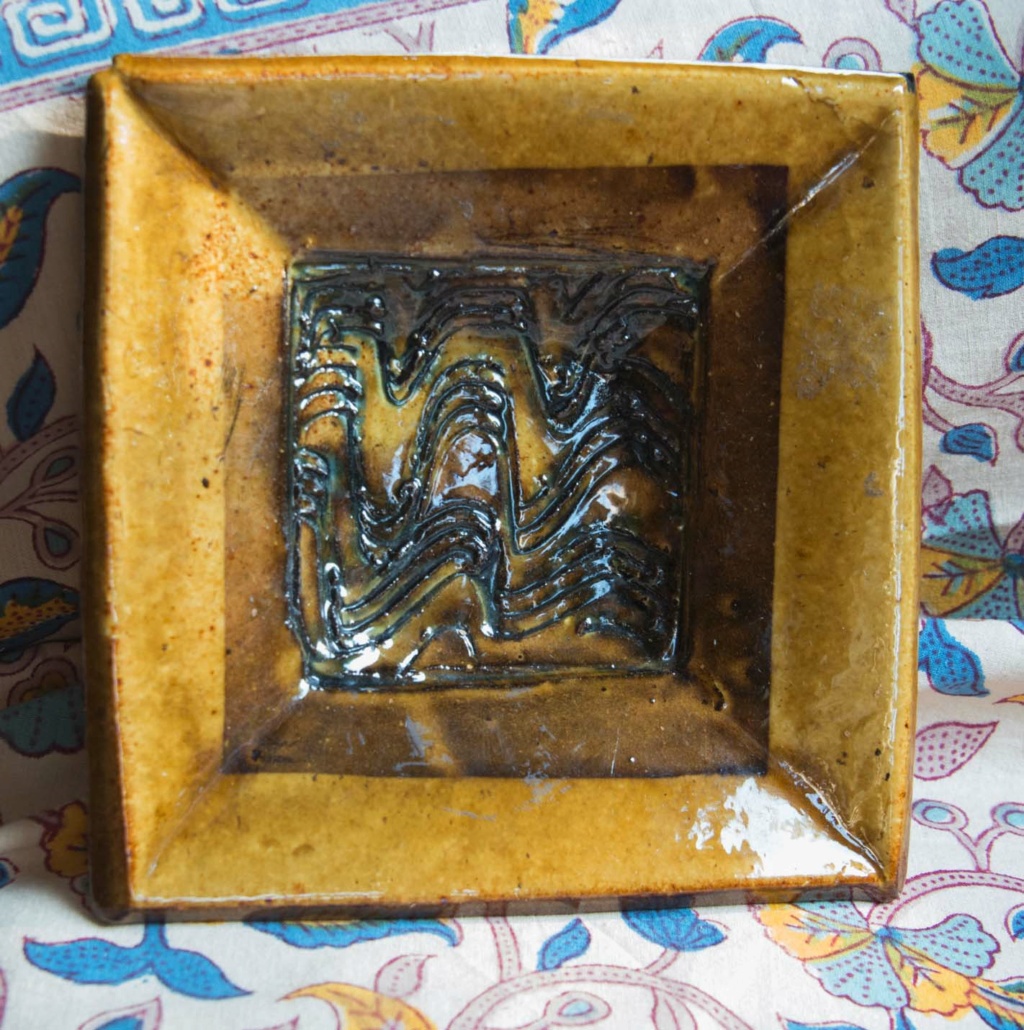 Yellow Ochre Dish - Matt Grimmitt? Yellow11