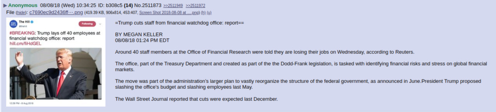 DJT ends some Dodd-Frank financial watch dog Dodd-f10