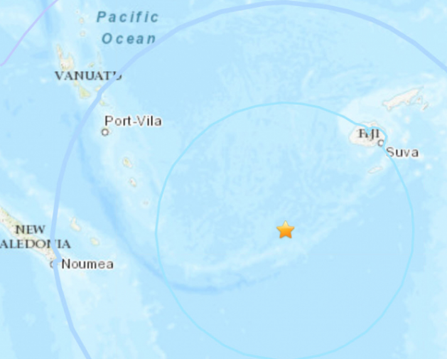  M7.2 Earthquake Strikes Near Fiji Fiji-210