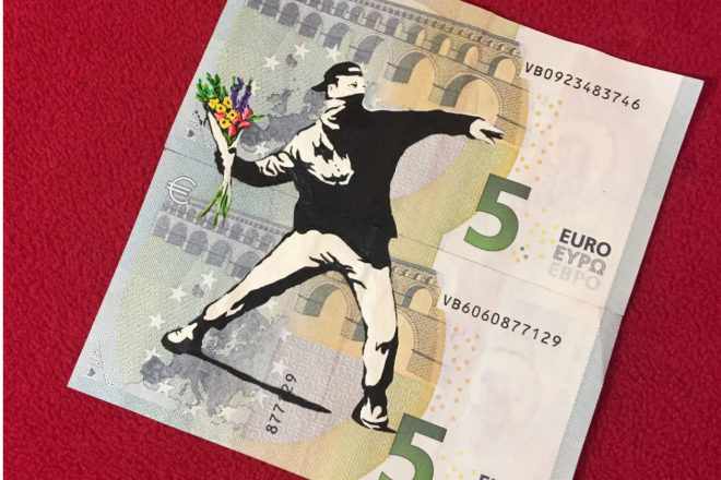 BILLETES DE EUROS COMO OBRAS DE ARTE 16466413