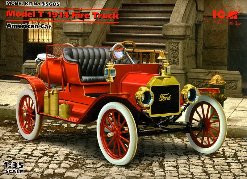 Ford T Fire Truck - Revell - 1/35ème Img14810