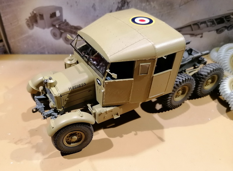 British Scammell Pioneer + remorque porte char - 1/35 - Thunder Model - Page 3 Img_1141