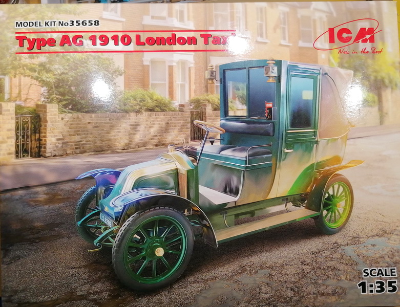Renault AG 1910 London Taxi - ICM - 1/35 Img_1268