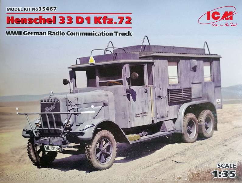Camion radio Henschel 33 D1 Kfz.75 - 1/35 - ICM Img_1313