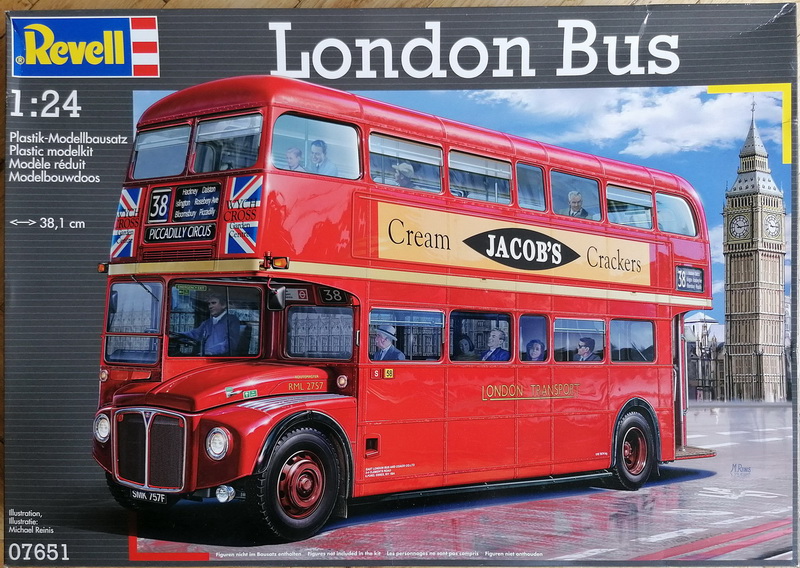 London Bus - 1/24ème - Revell Img_1356