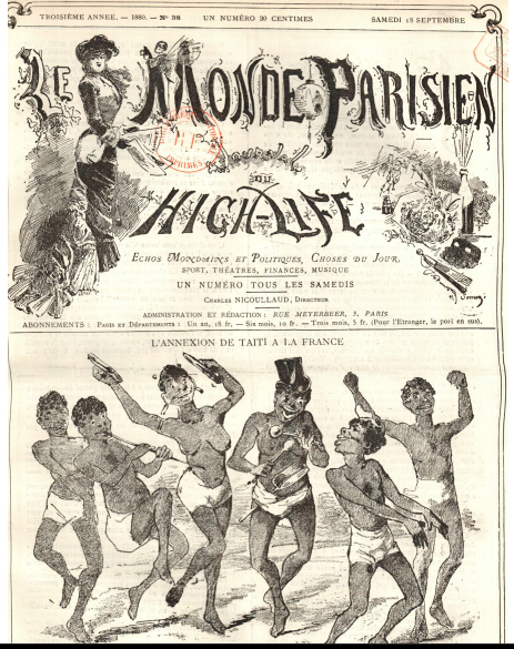 La presse satirique illustrée française et la colonisation Captur26