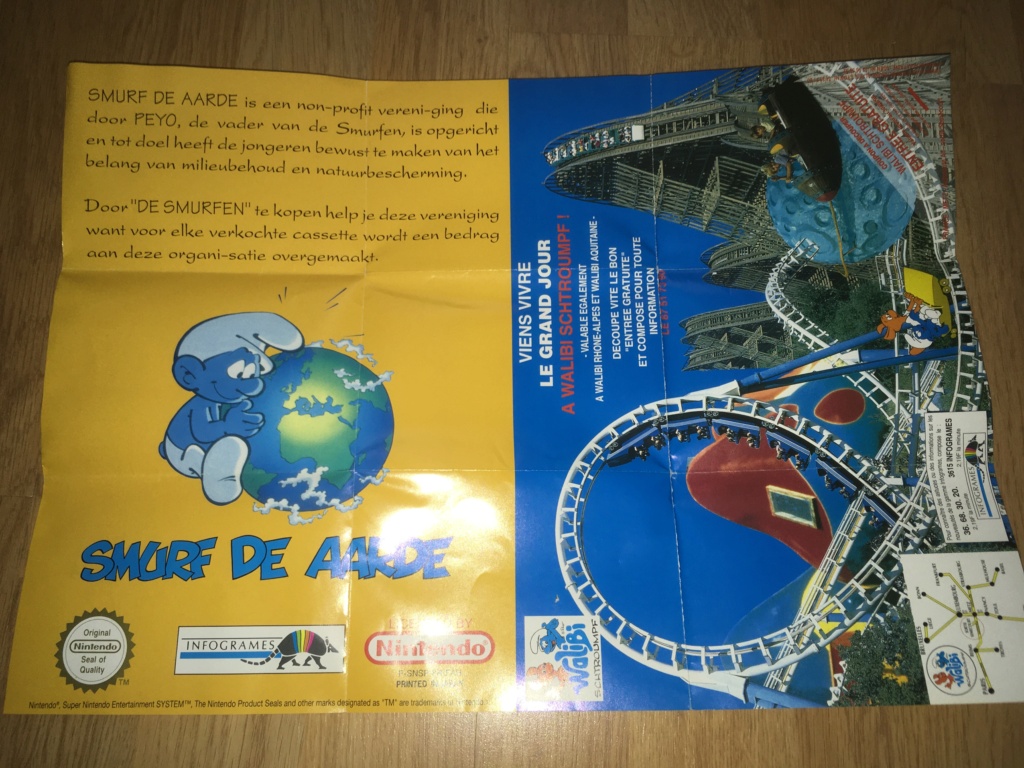 [VDS] Jeux NES / SNES PAL complets dont Les Schtroumpfs avec son poster Les_sc13