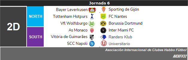 [AICv32] Calendario J5 & J6 + Primera Ronda de Copa Jornad15