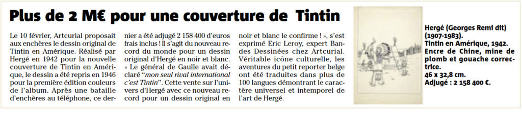 TINTIN AUX ENCHÈRES Tintin10