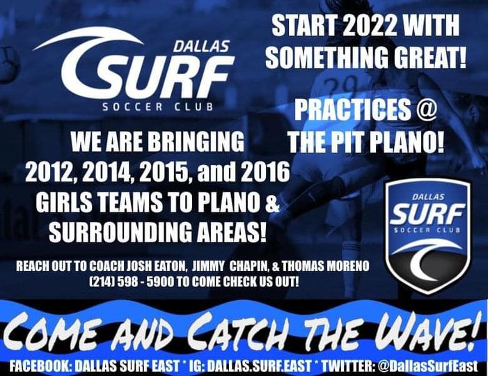 Dallas Surf 2014s Starting at the PIT Plano 27126910