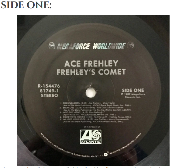 ACE FREHLEY - Frehley's Comet  20230278