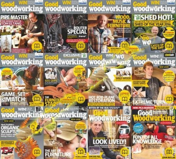 Good Woodworking - 2016 Full Year Issues Collection (301-313) B07c5210