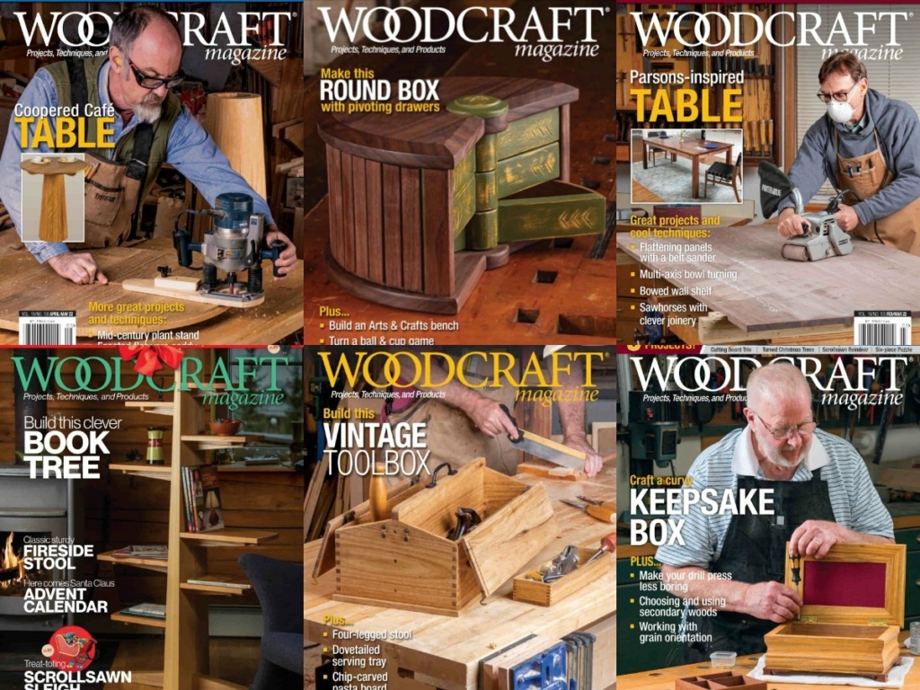 Woodcraft Magazine - Full Year 2022 Collection B6odtt10
