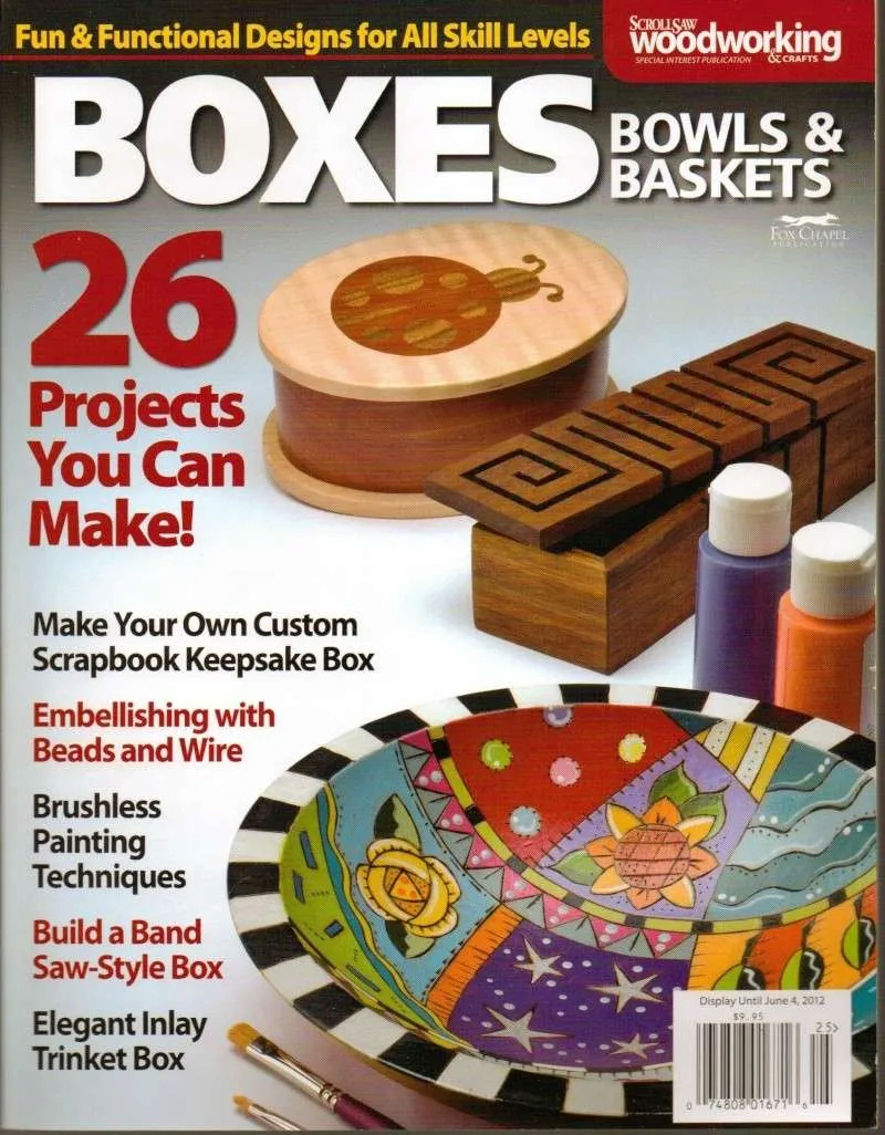 Scrollsaw Woodworking & Crafts - Boxes, Bowls and Baskets Boxes_10