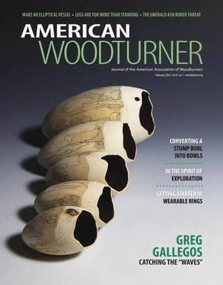 American Woodturner 37-01 (February 2022) Bzkjdc10