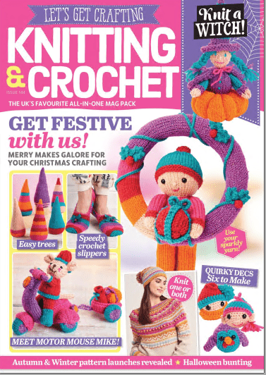 Let's Get Crafting Knitting & Crochet - Issue 144, 2022 Hcrxqc10