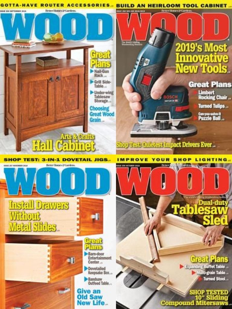 Wood Magazine Full Collection 2018 Puo5uj10