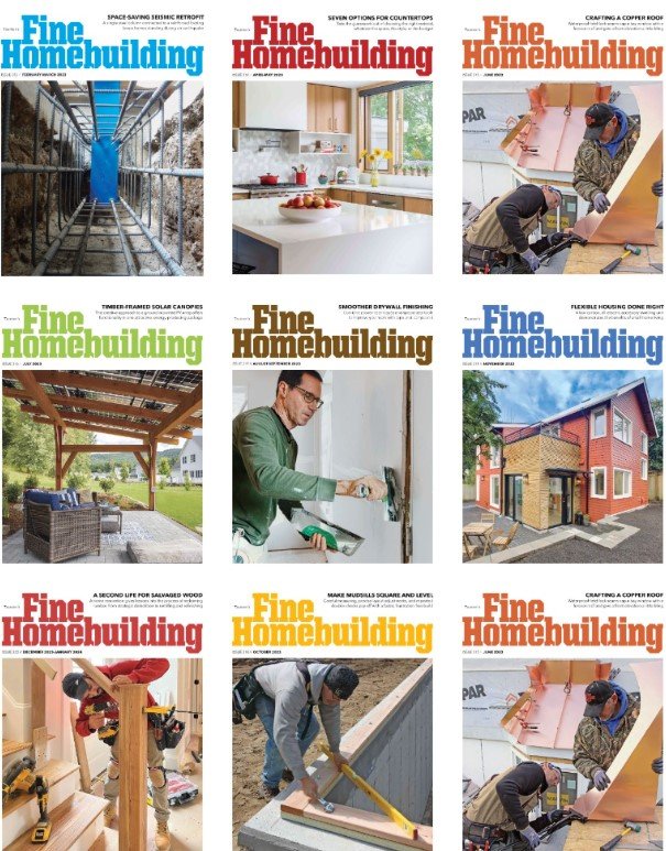  Fine Homebuilding Magazine 2023 Issues ( - ) Q13eqp10