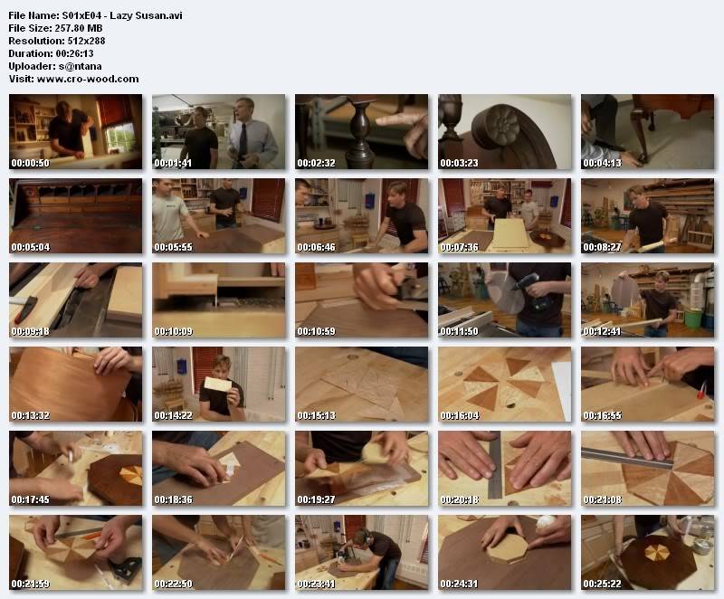 Rough Cut - Woodworking with Tommy Mac: 104 – Lazy Susan S01xe013